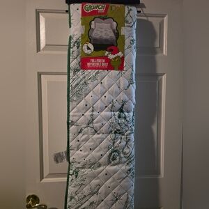 Dr Seuss The Grinch Christmas Full/Queen Reversible Quilt 88x92 Holiday Bedding